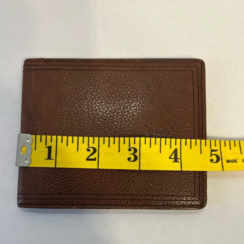 Yves Saint Laurent‎ YSL Vintage Bifold Leather